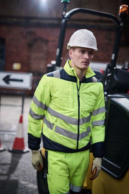 retra483 HI-VIS PRO KÉTTÓNUSÚ THERMAL DZSEKI
