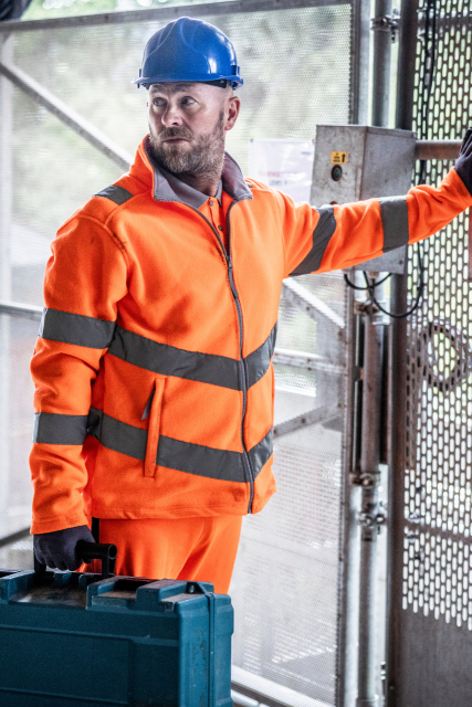 RETRF648 HI-VIS PRO CONTRACT THOR FLEECE