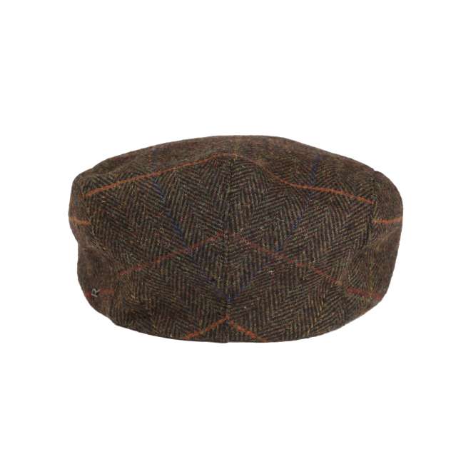 ACRE TWEED-EFFECT FLATCAP