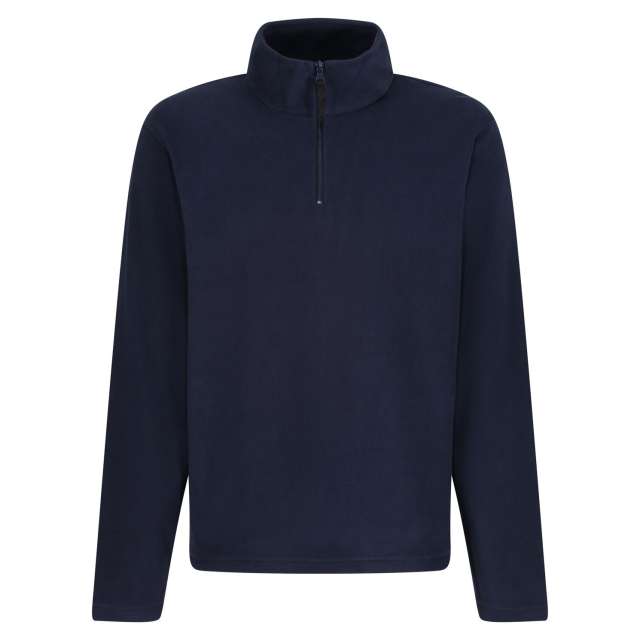 MICRO ZIP NECK FLEECE