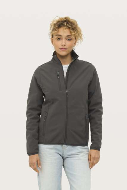 SO03107 SOL'S RADIAN WOMEN - SOFTSHELL ZIP JACKET
