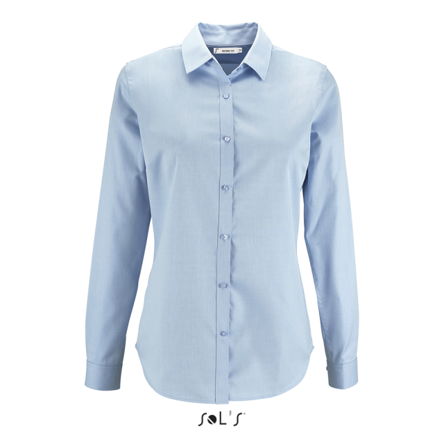SOL'S BRODY WOMEN - HERRINGBONE SHIRT