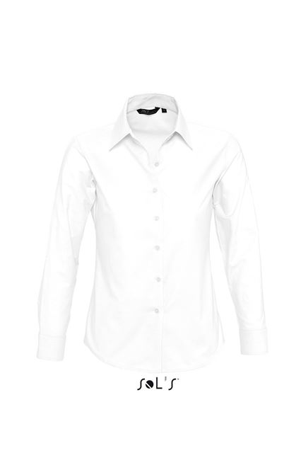 SOL'S EMBASSY - LONG SLEEVE OXFORD WOMEN'S SHIRT