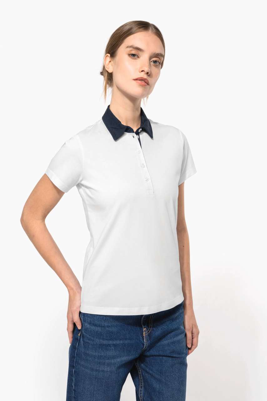 ka261 NŐI KÉTTÓNUSÚ JERSEY PÓLÓING