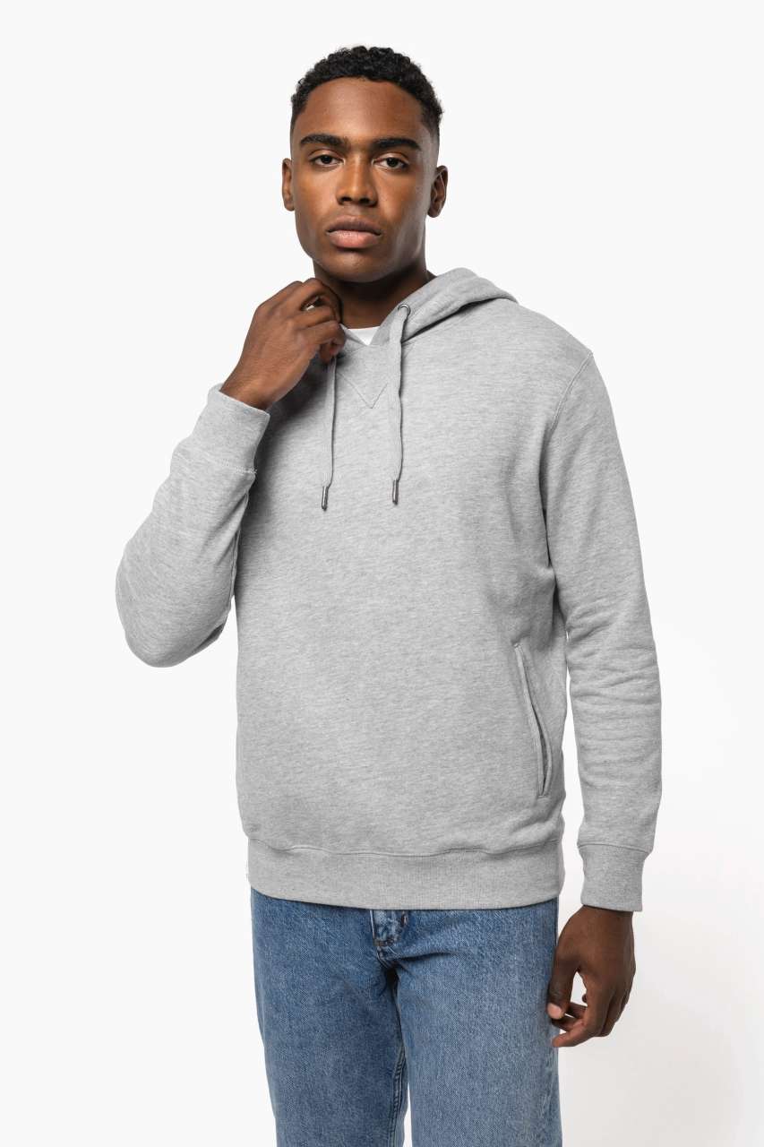 ka4009 UNISEX KÖRNYEZETBARÁT FRENCH TERRY KAPUCNIS PULÓVER
