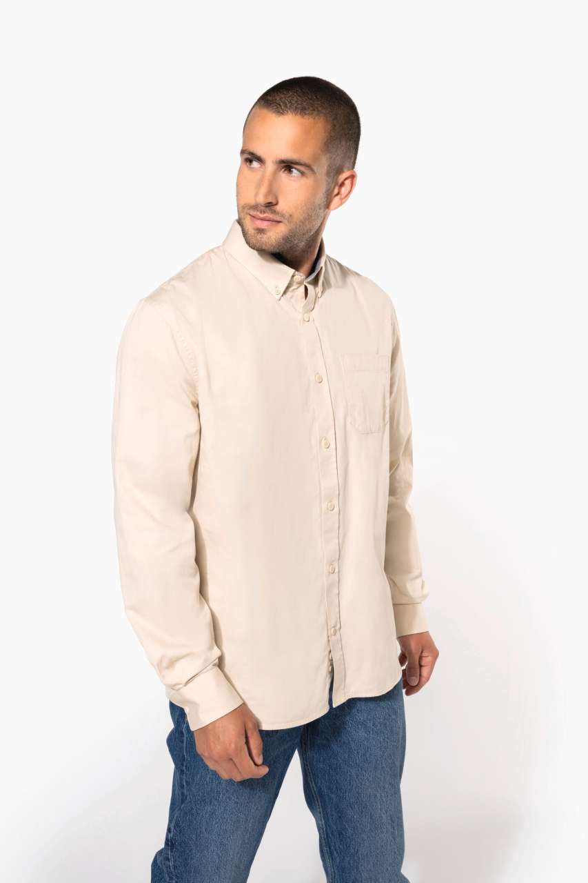 ka586 MEN'S NEVADA LONG-SLEEVE COTTON SHIRT