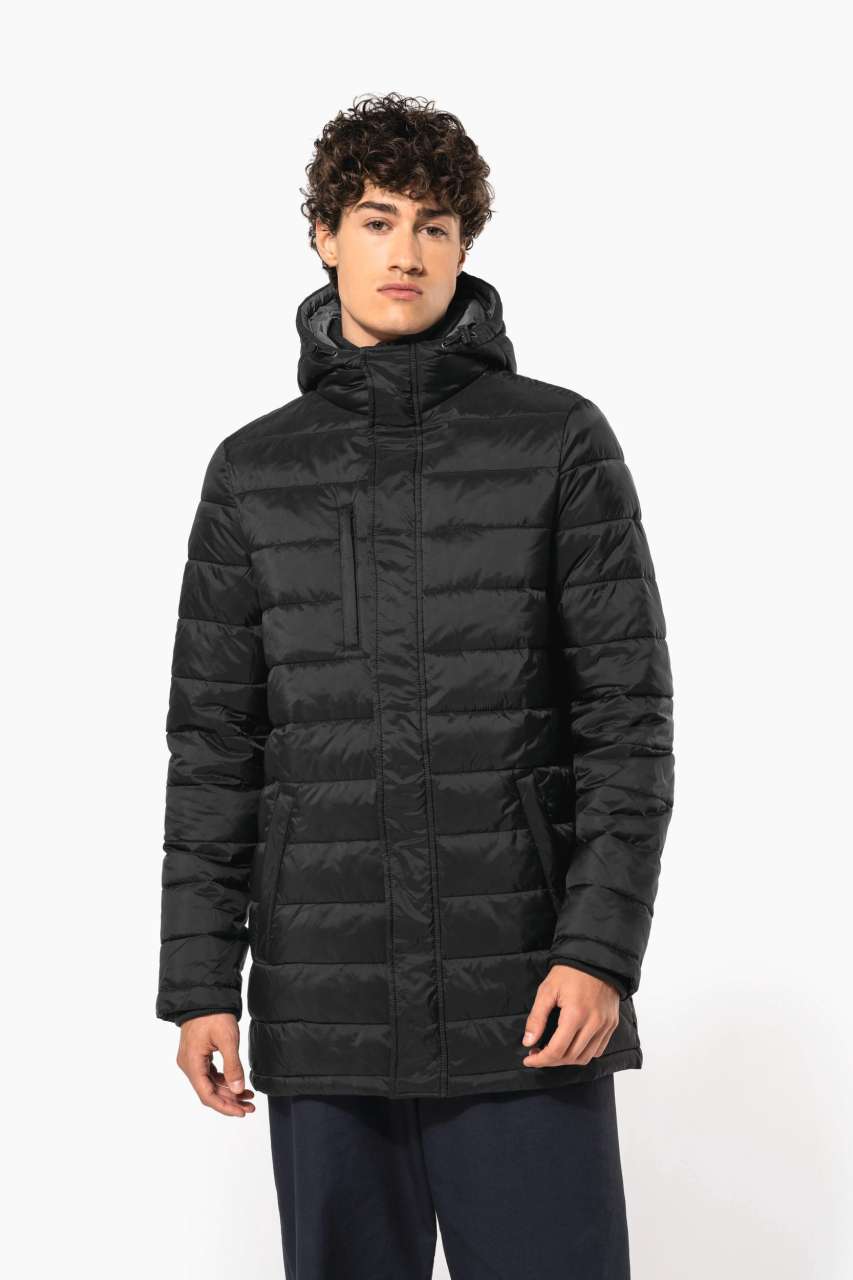 ka6128 FÉRFI KÖNNYŰ KAPUCNIS PARKA