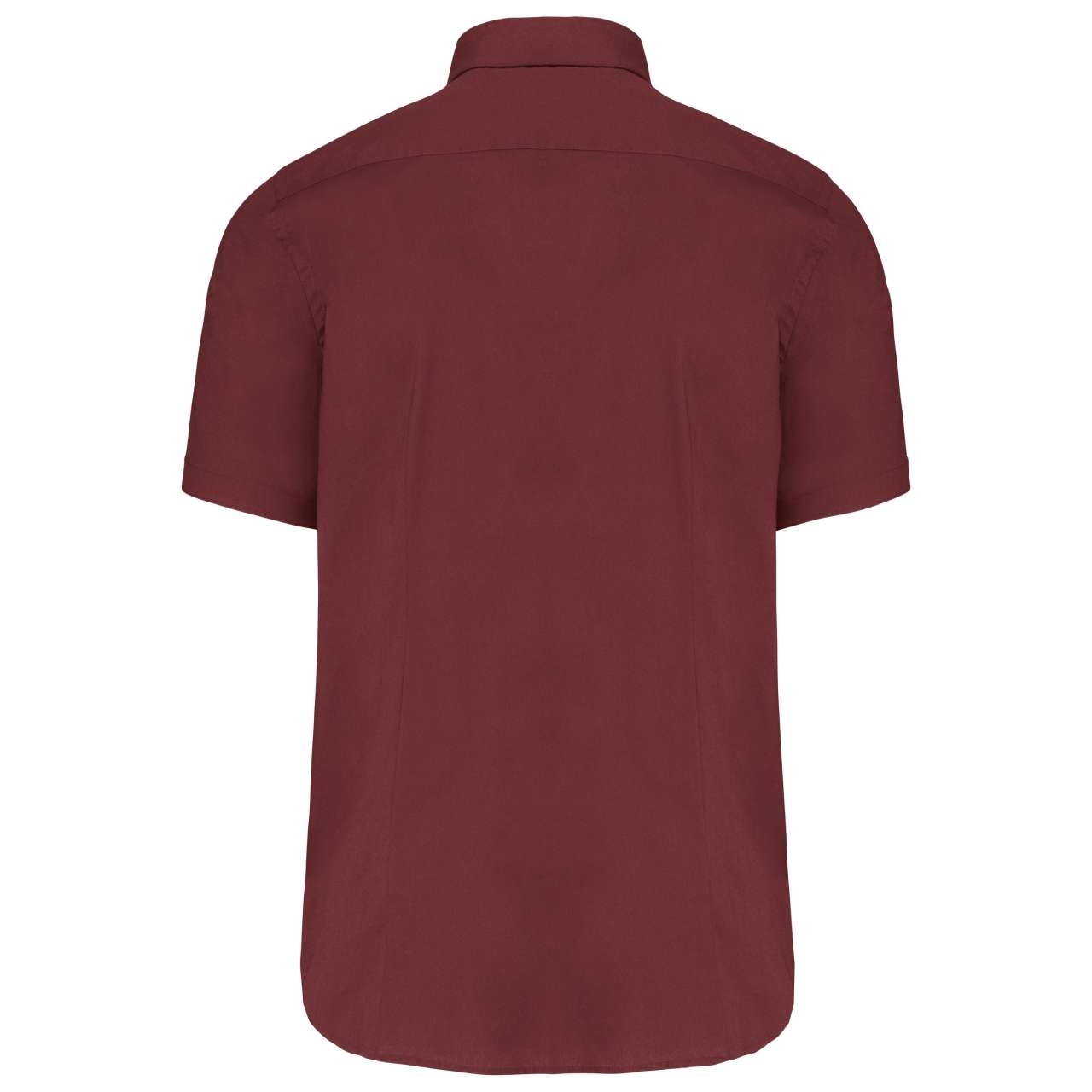 SHORT-SLEEVED COTTON/ELASTANE SHIRT