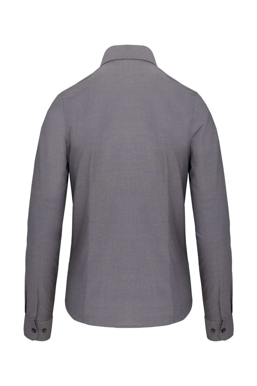 LADIES' LONG-SLEEVED OXFORD SHIRT