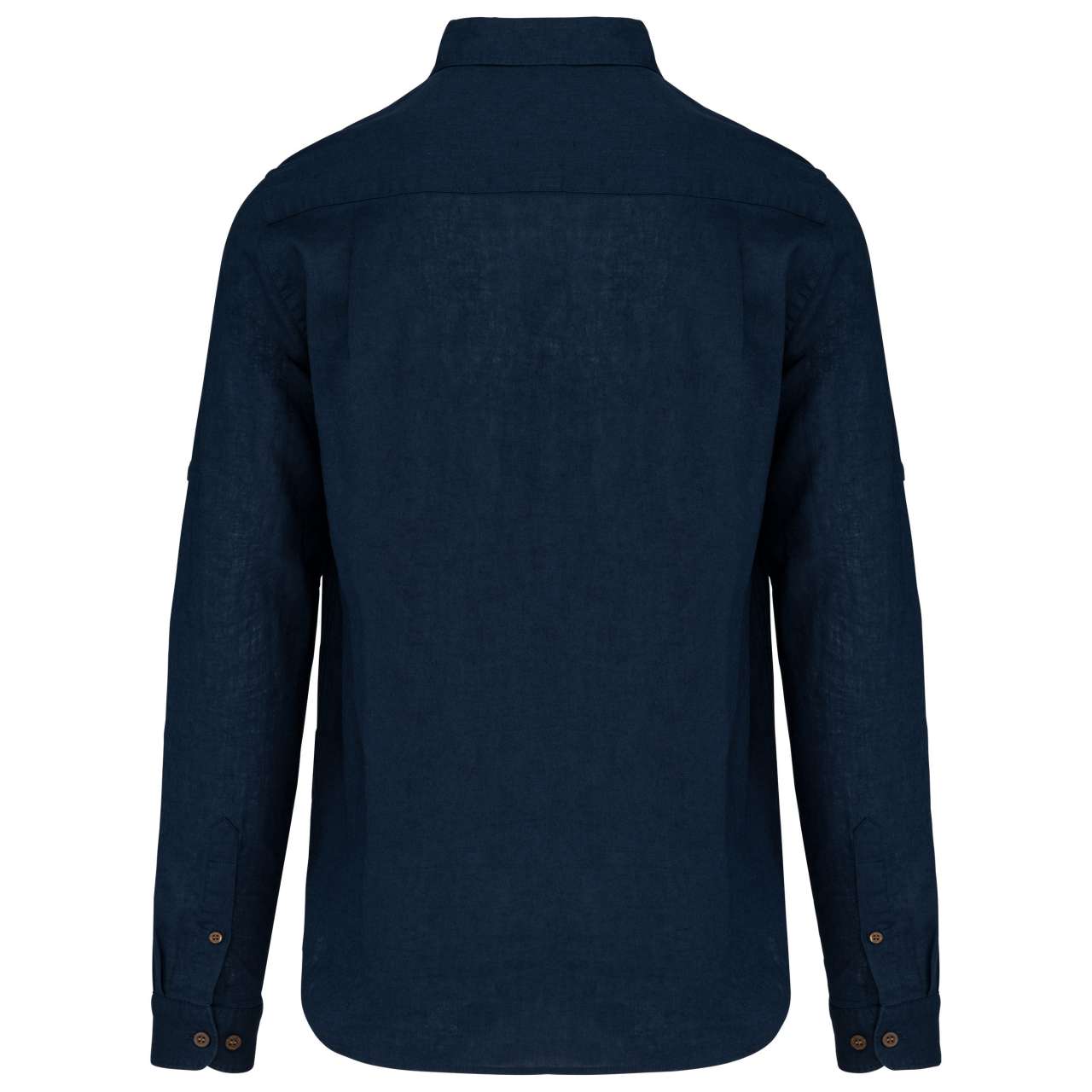 MEN'S LONG SLEEVE LINEN AND COTTON SHIRT