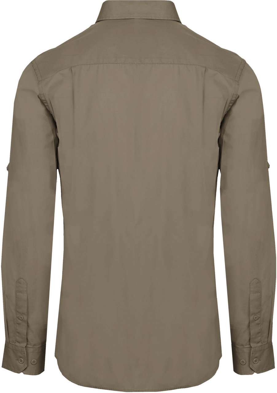 MEN'S LONG-SLEEVED SAFARI SHIRT