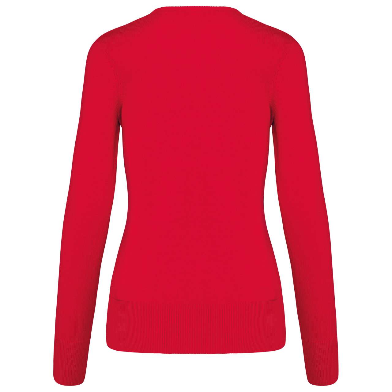 LADIES' V-NECK JUMPER