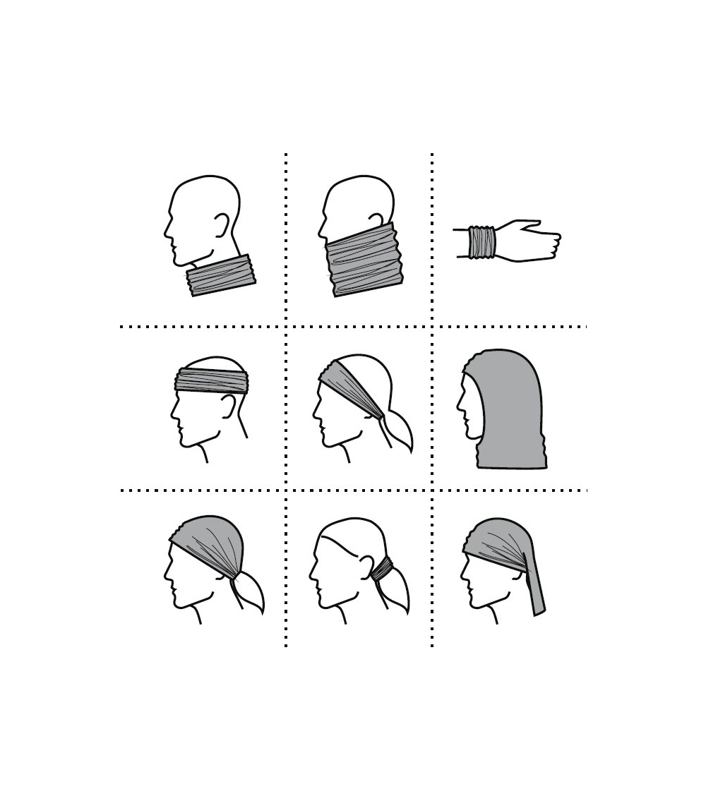 Twister Kendő unisex/gyerek