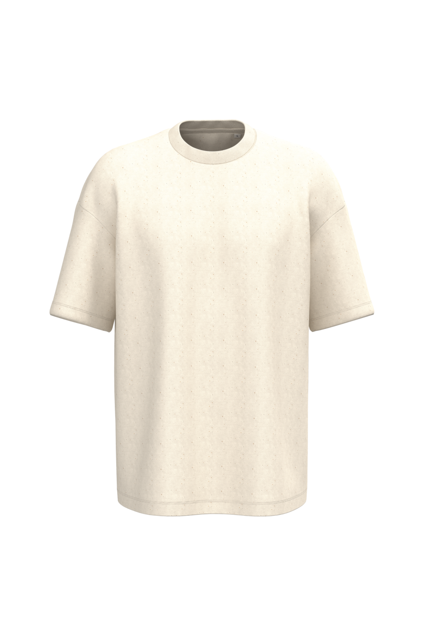 UNISZEX KÖRNYEZETBARÁT OVERSIZED FRENCH TERRY PÓLÓ