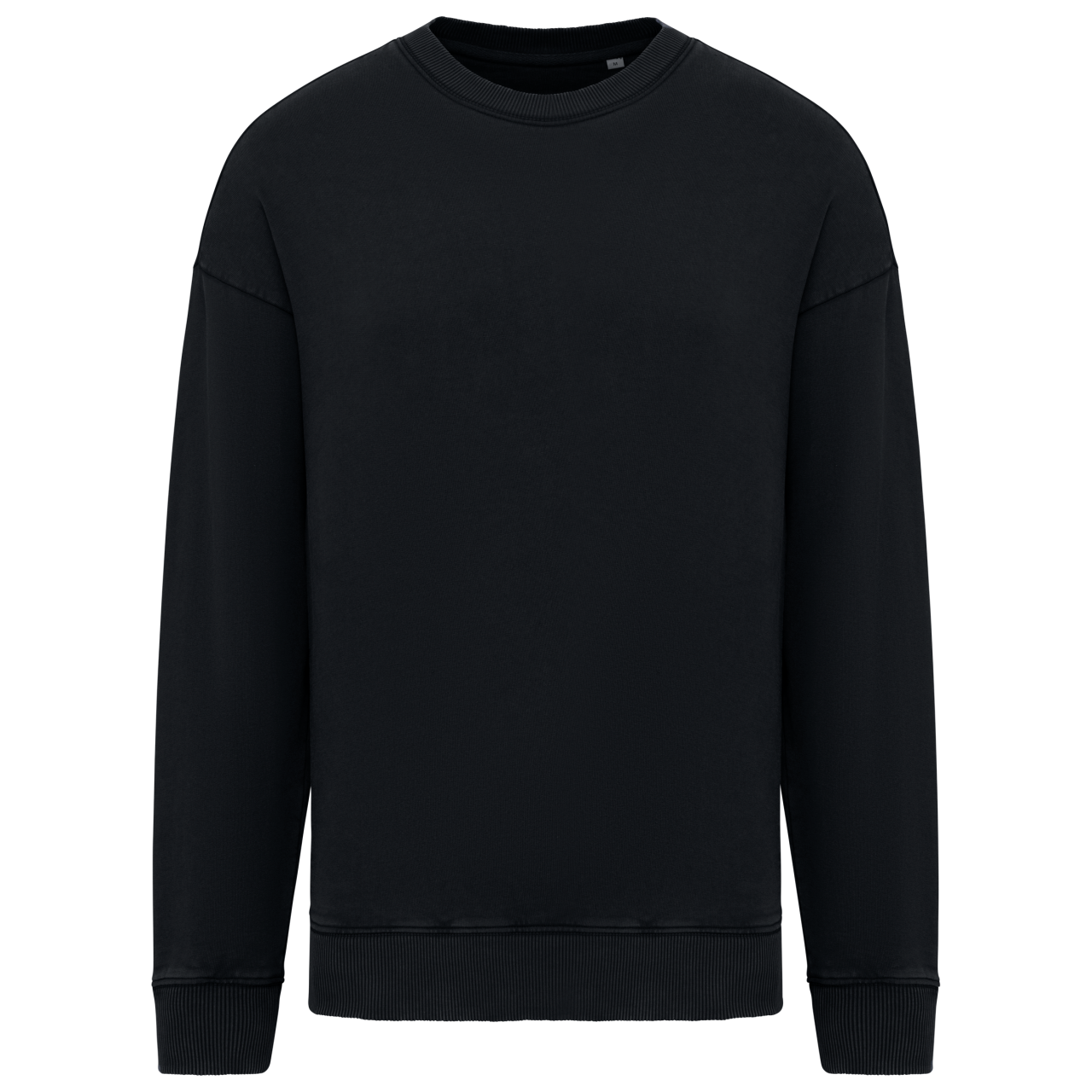 UNISZEX MOSOTT HATÁSÚ OVERSIZED KÖRNYAKAS PULÓVER