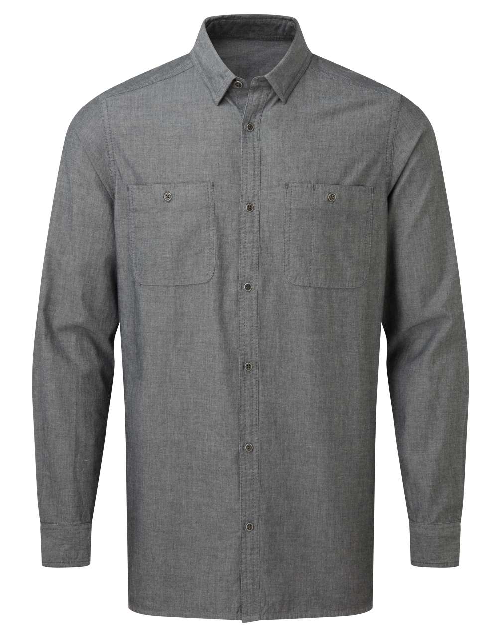 pr247 MEN'S ORGANIC CHAMBRAY FAIRTRADE SHIRT