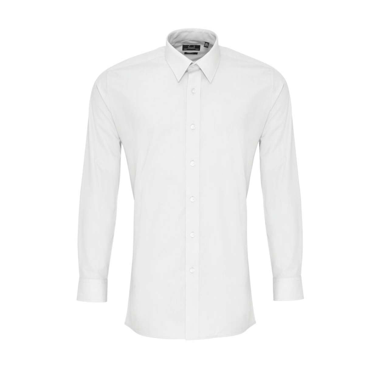 MEN’S LONG SLEEVE FITTED POPLIN SHIRT