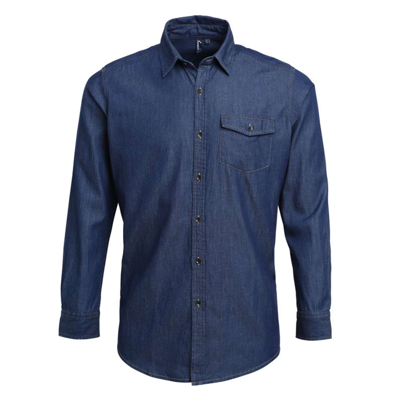 MEN’S JEANS STITCH DENIM SHIRT