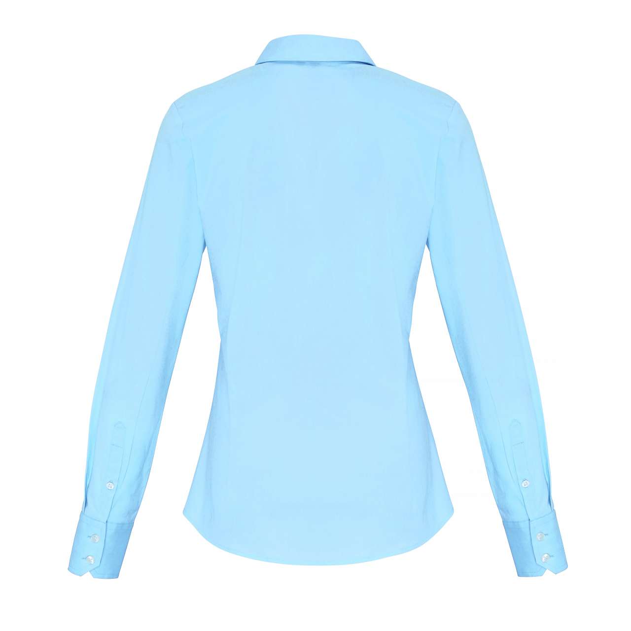 WOMEN'S STRETCH-FIT COTTON POPLIN LONG SLEEVE SHIRT