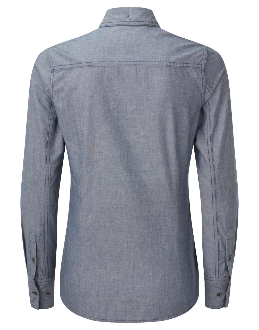 WOMEN'S ORGANIC CHAMBRAY FAIRTRADE SHIRT