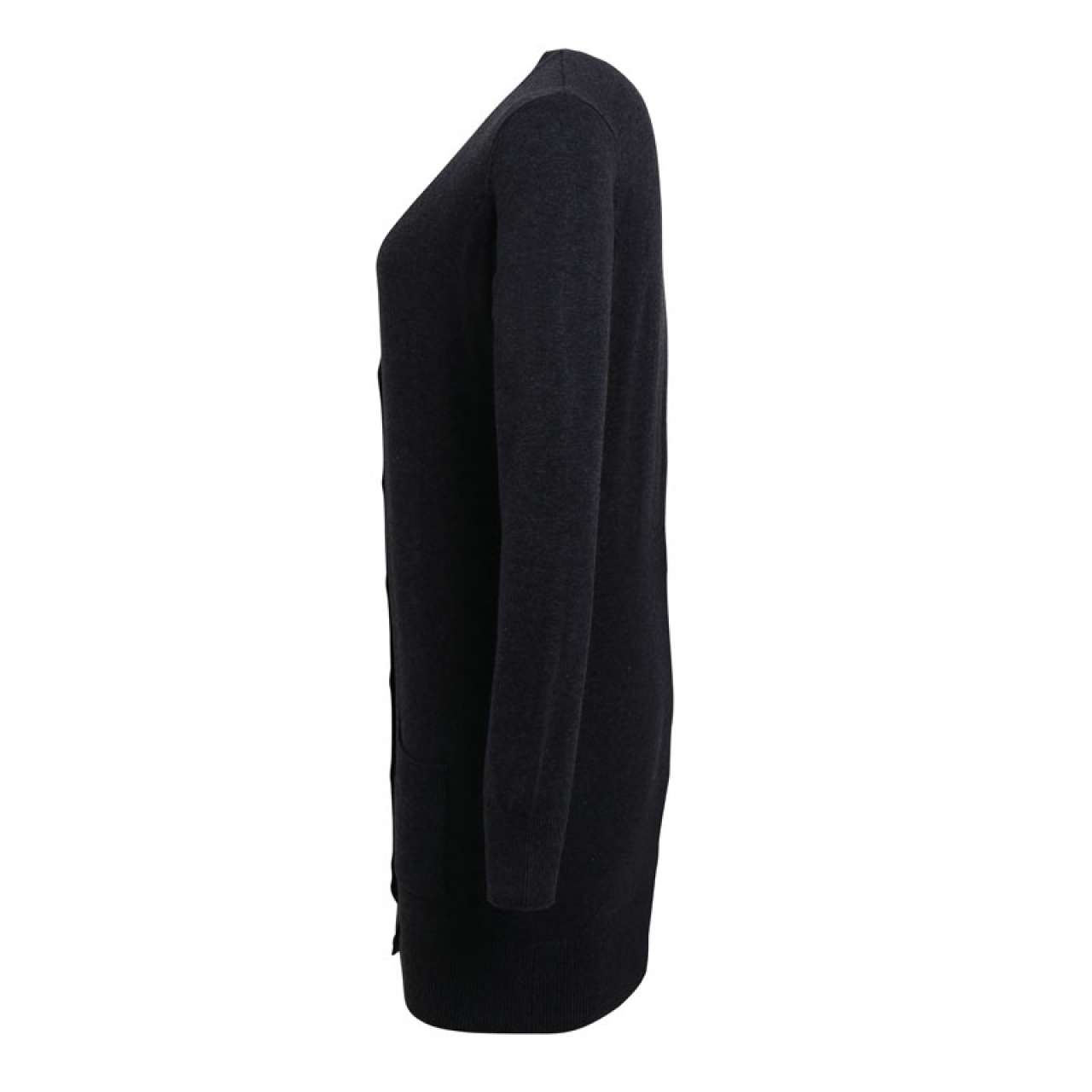 WOMEN'S LONG LENGTH KNITTED CARDIGAN