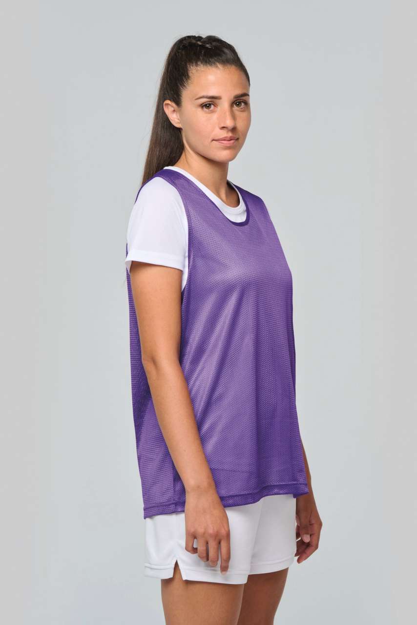 pa043 MULTI-SPORT KÖNNYŰ, HÁLÓS MEGKÜLÖNBÖZTETŐ MELLÉNY