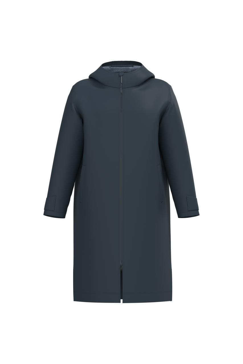 UNISZEX SHERPA BÉLÉSES HOSSZÚ PARKA