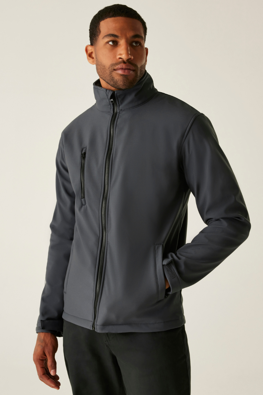 retra610 ABLAZE 3 LAYER PRINTABLE SOFTSHELL JACKET