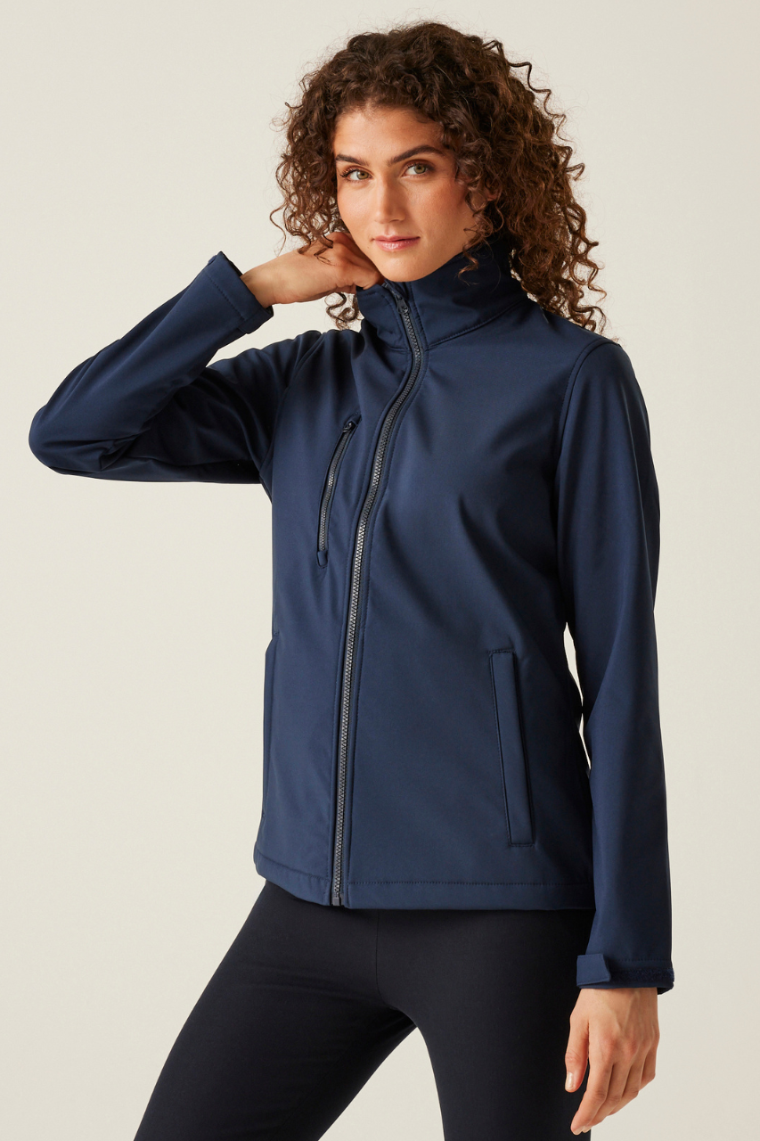 retra613 WOMEN'S ABLAZE 3 LAYER PRINTABLE SOFTSHELL JACKET