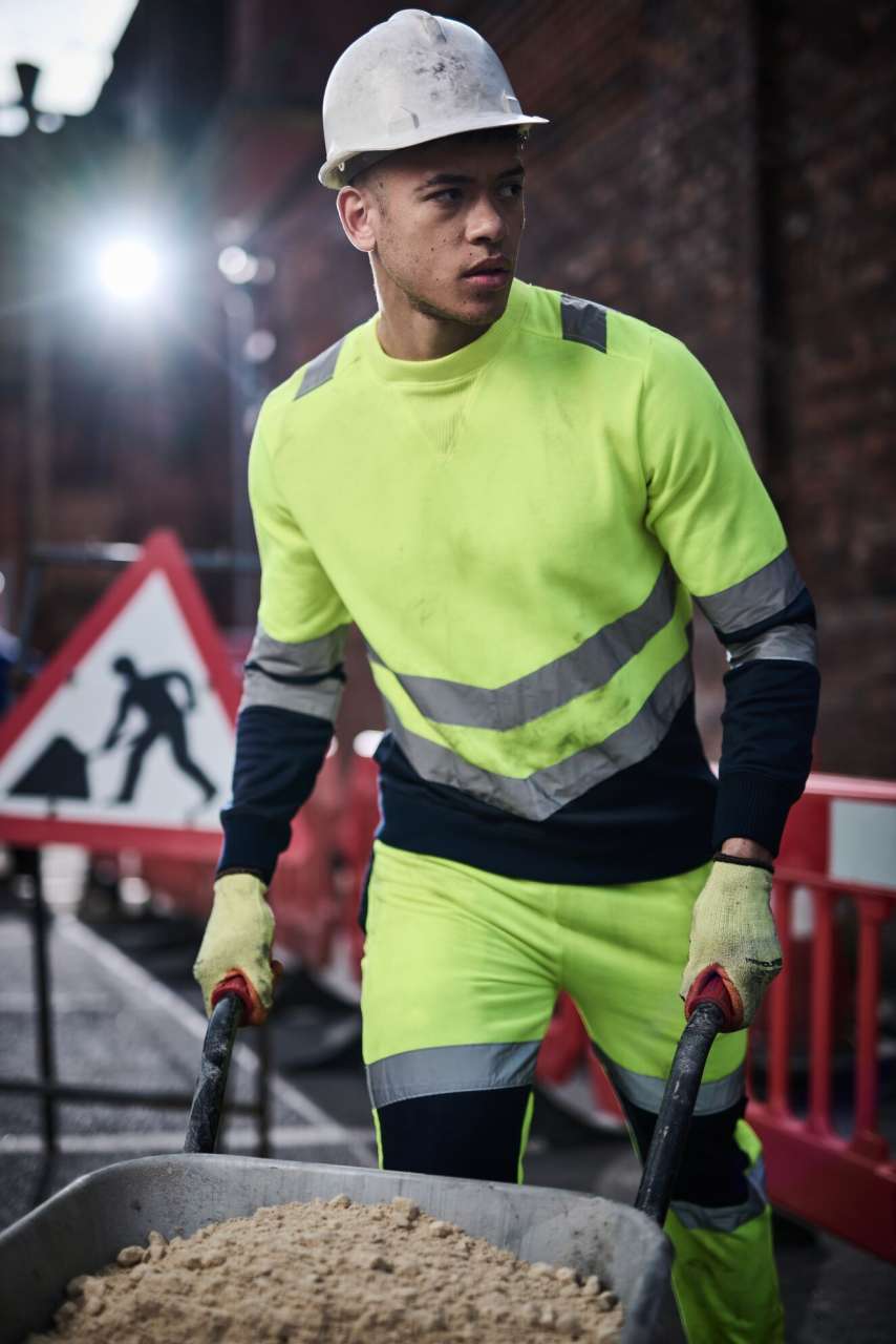 retrf656 PRO HI-VIS HOSSZÚ UJJÚ PULÓVER
