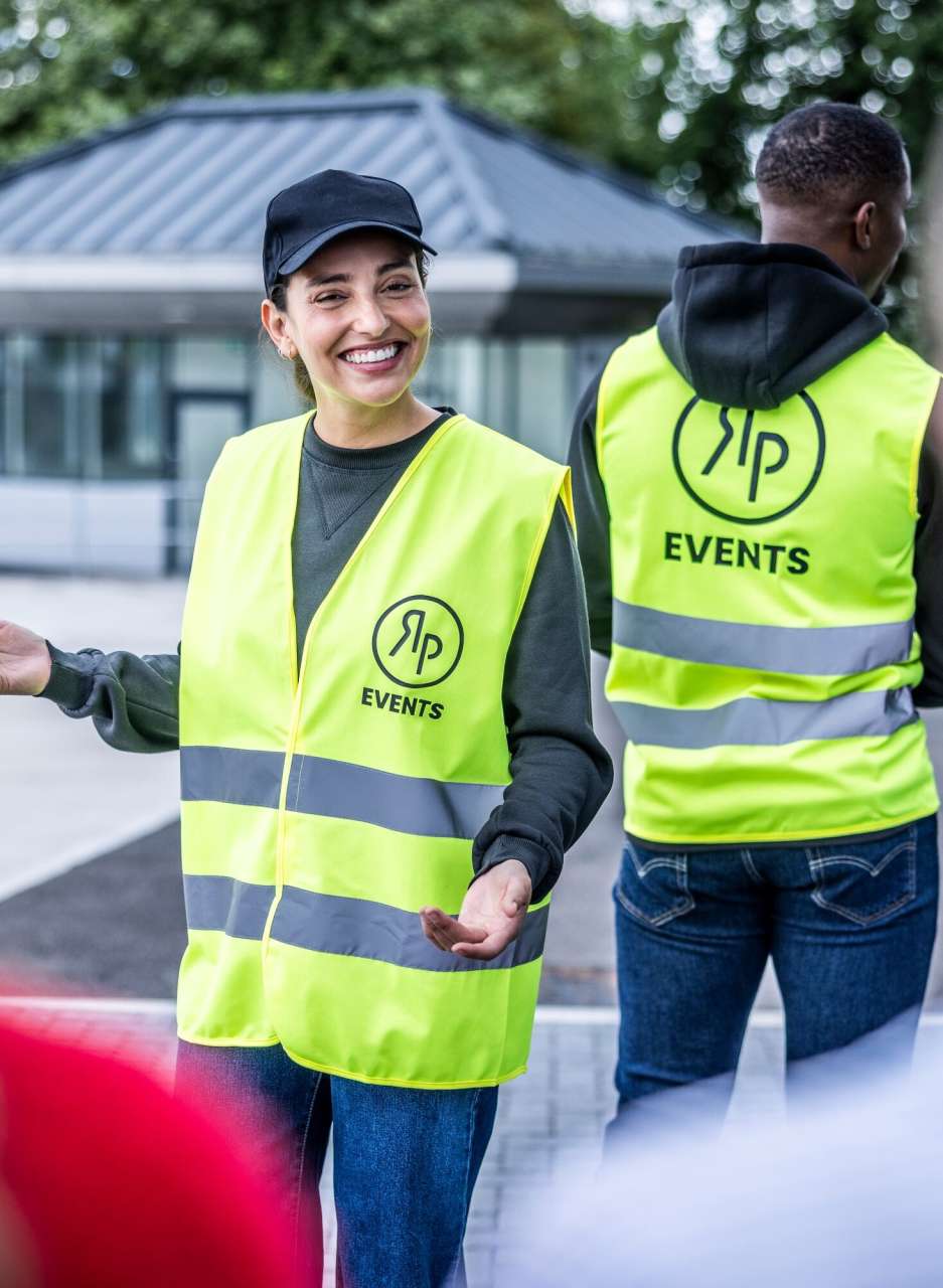 retrs255 HI VIS ESSENTIAL KÖNNYEN EMBLÉMÁZHATÓ MELLÉNY