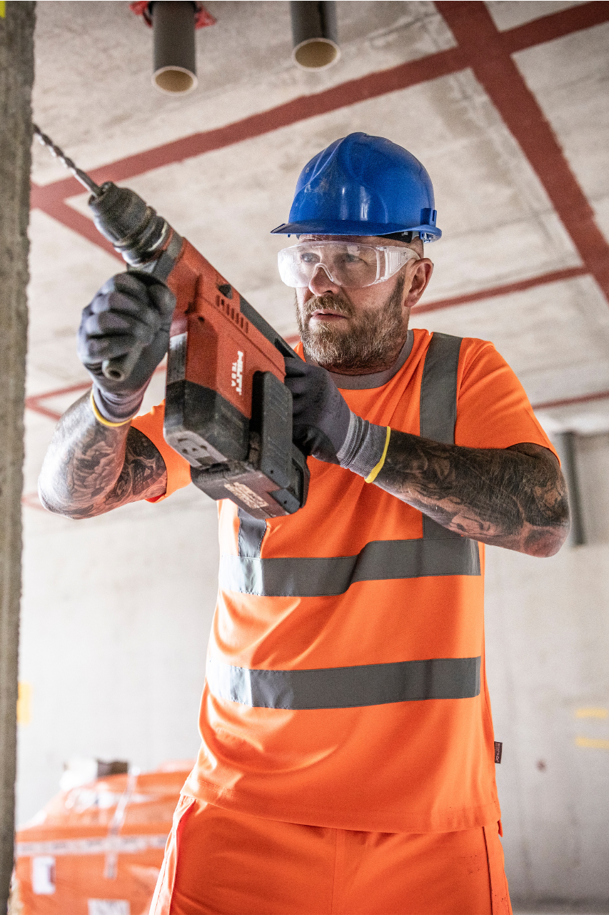 retrs270 HI-VIS PRO CONTRACT T-SHIRT