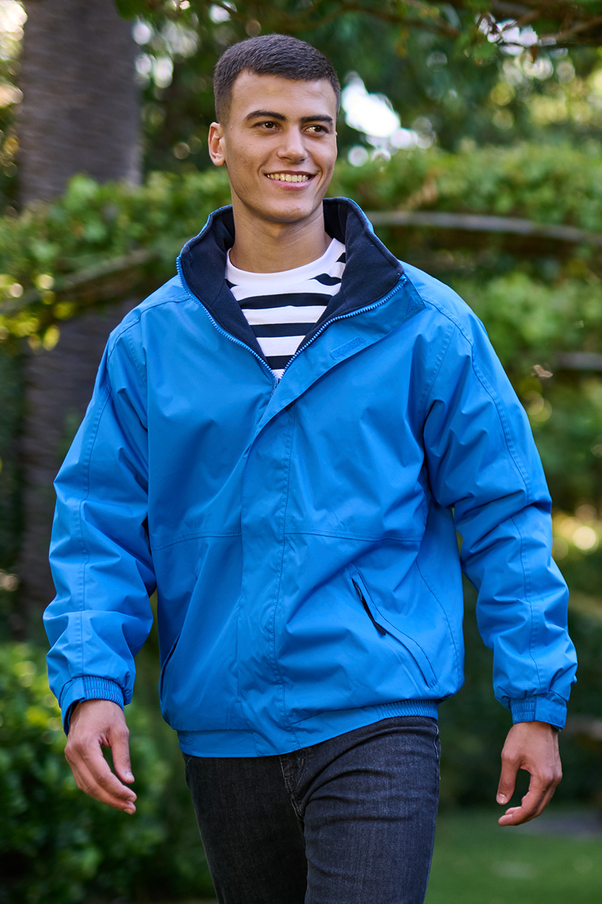 retrw297 DOVER FLEECE LINED BOMBER JACKET