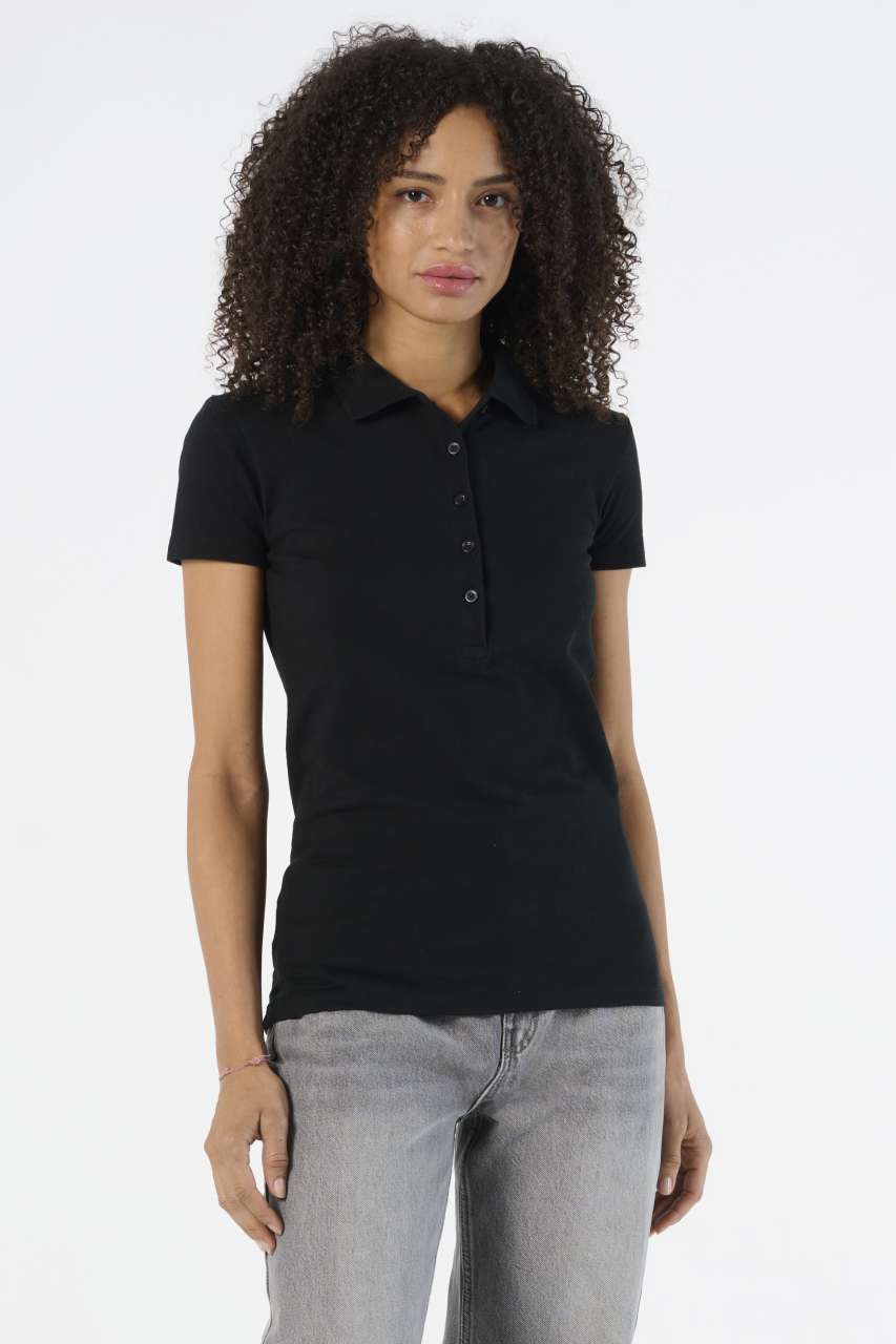 so01709 SOL'S PHOENIX WOMEN - COTTON-ELASTANE POLO SHIRT