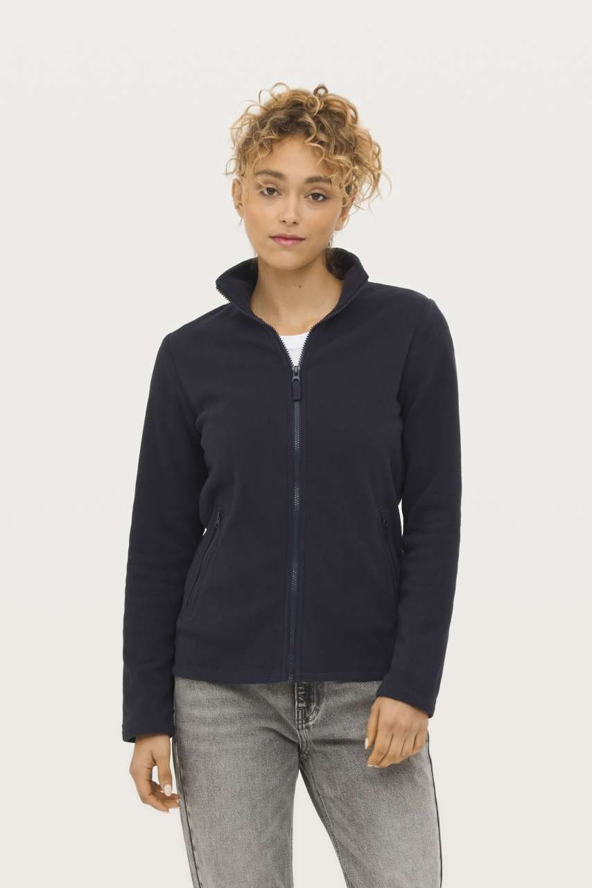 so02094 SOL'S NORMAN WOMEN - PLAIN FLEECE JACKET