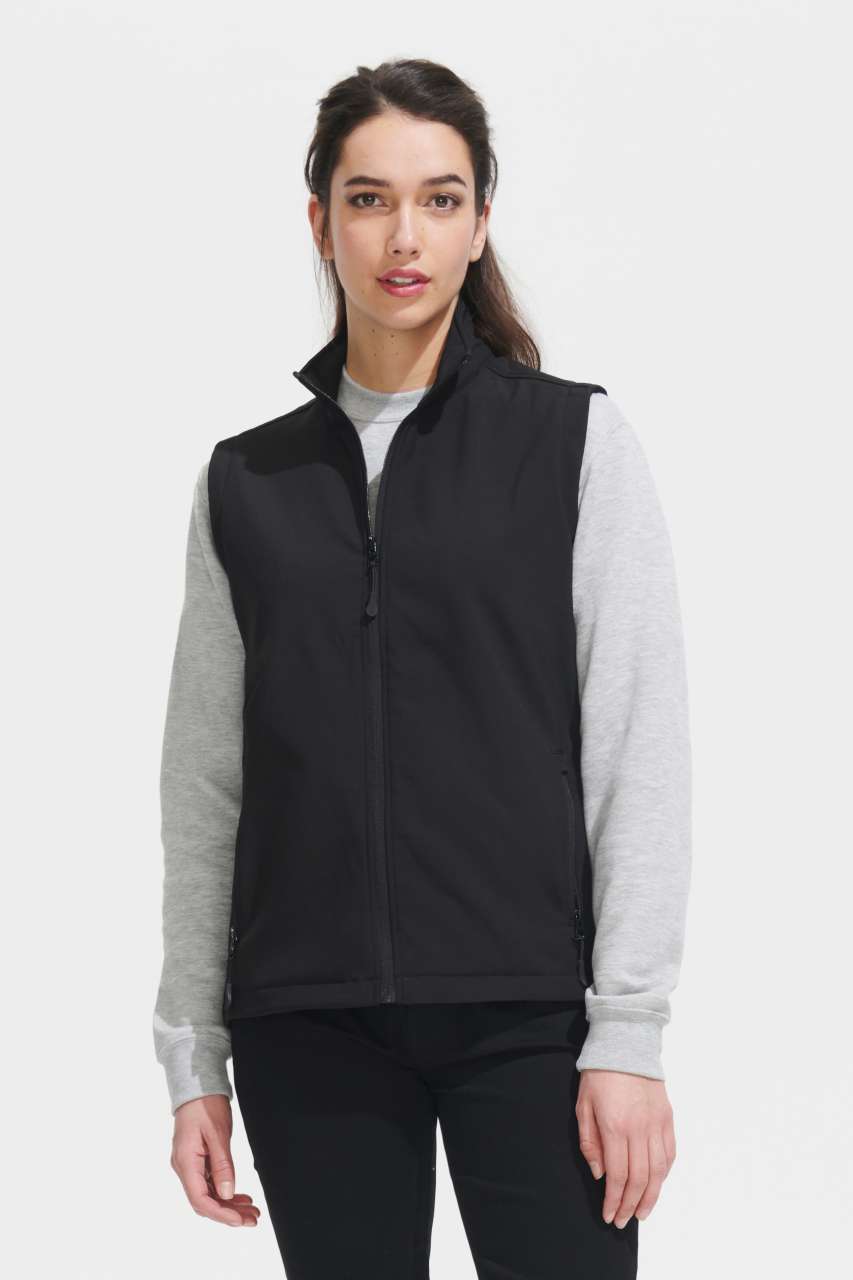 so02888 SOL'S RACE BW WOMEN - SOFTSHELL BODYWARMER