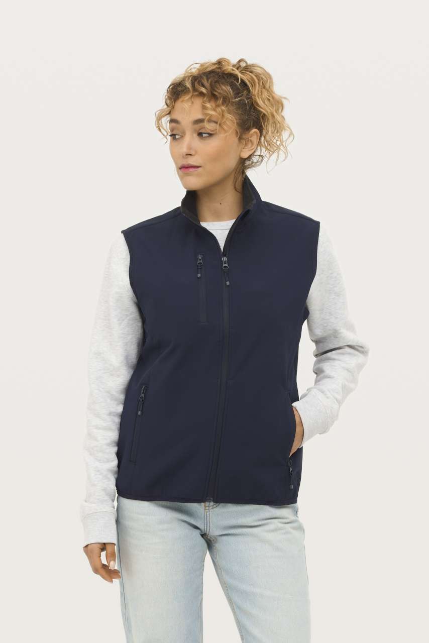 so03826 SOL'S FALCON BW WOMEN - SOFTSHELL BODYWARMER