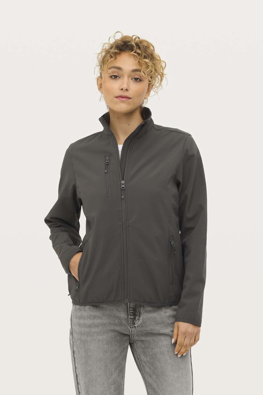 so03828 SOL'S FALCON WOMEN - SOFTSHELL ZIP JACKET