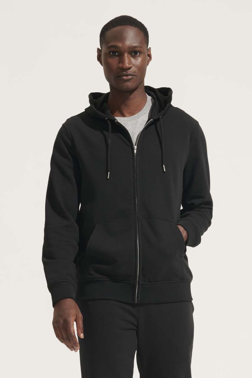 so04237 SOL'S CALIPSO - UNISEX FULL-ZIP HOODIE