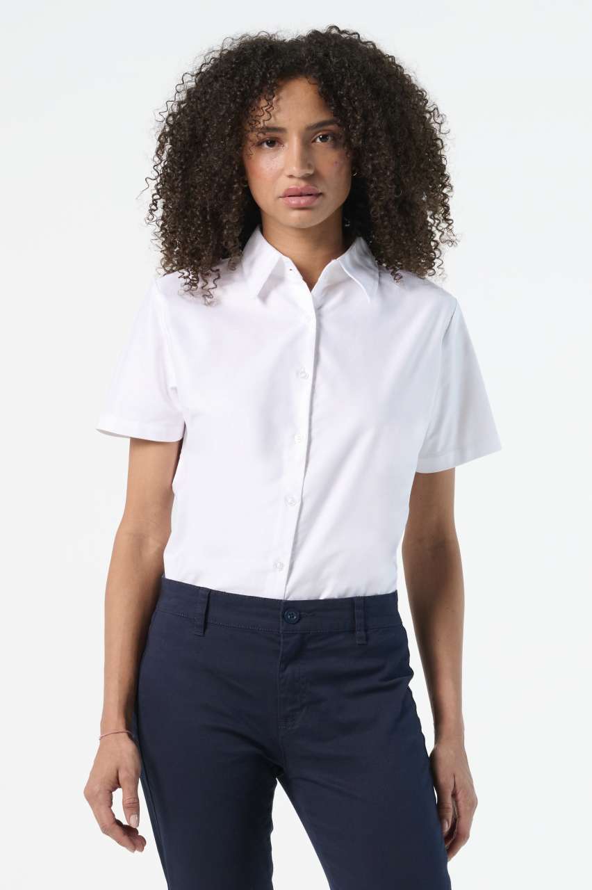 so16030 SOL'S ELITE - SHORT SLEEVE OXFORD WOMEN'S SHIRT