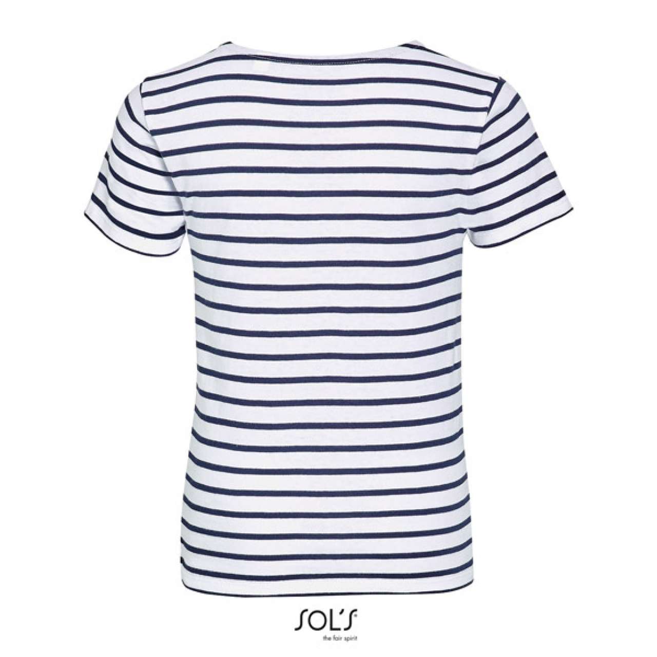 SOL'S MILES KIDS' - ROUND NECK STRIPED T-SHIRT