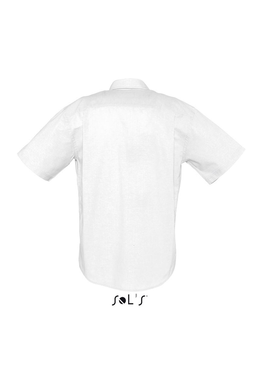 SOL'S BRISBANE - SHORT SLEEVE OXFORD MEN'S SHIRT
