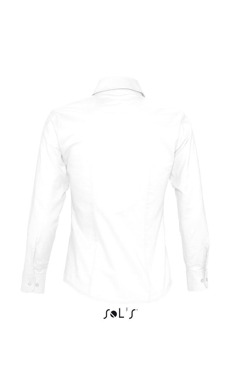 SOL'S EMBASSY - LONG SLEEVE OXFORD WOMEN'S SHIRT
