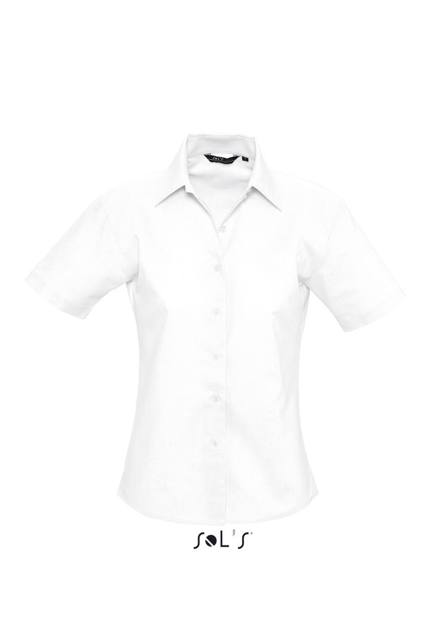 SOL'S ELITE - SHORT SLEEVE OXFORD WOMEN'S SHIRT