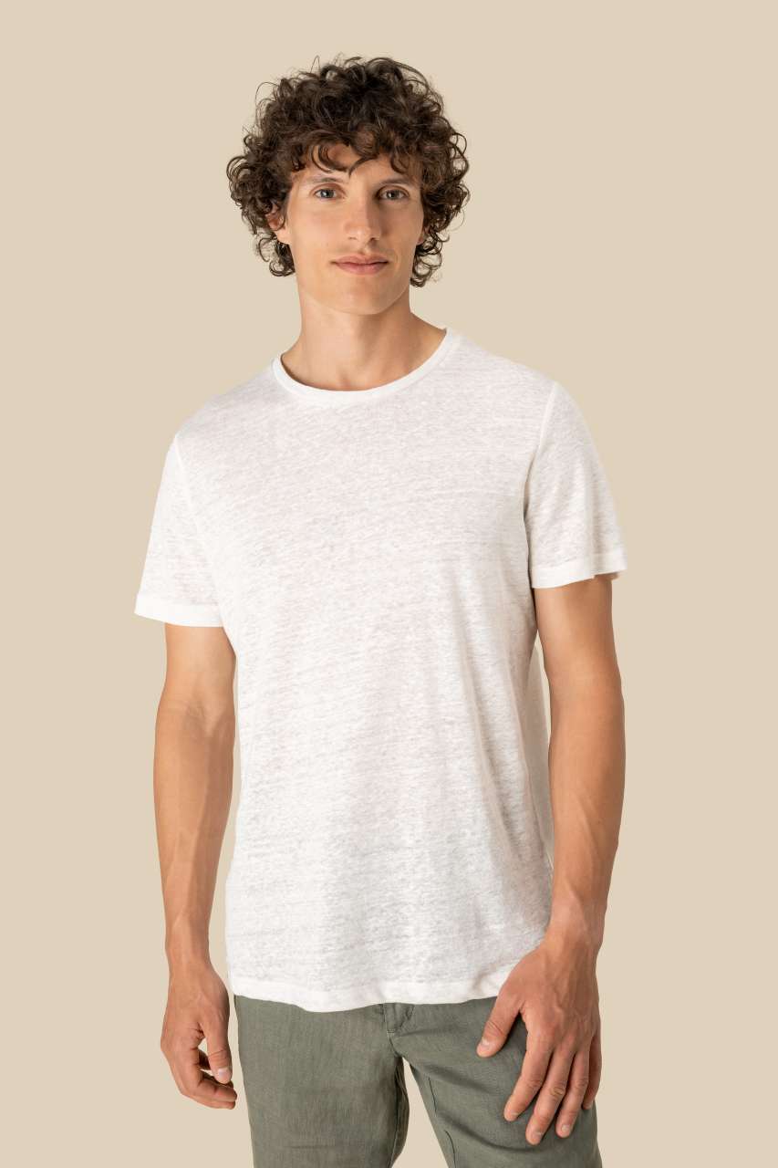 sp320 MEN'S LINEN T-SHIRT